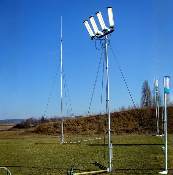 Colonna telescopica meteo Fireco per strumenti di misura e antenne